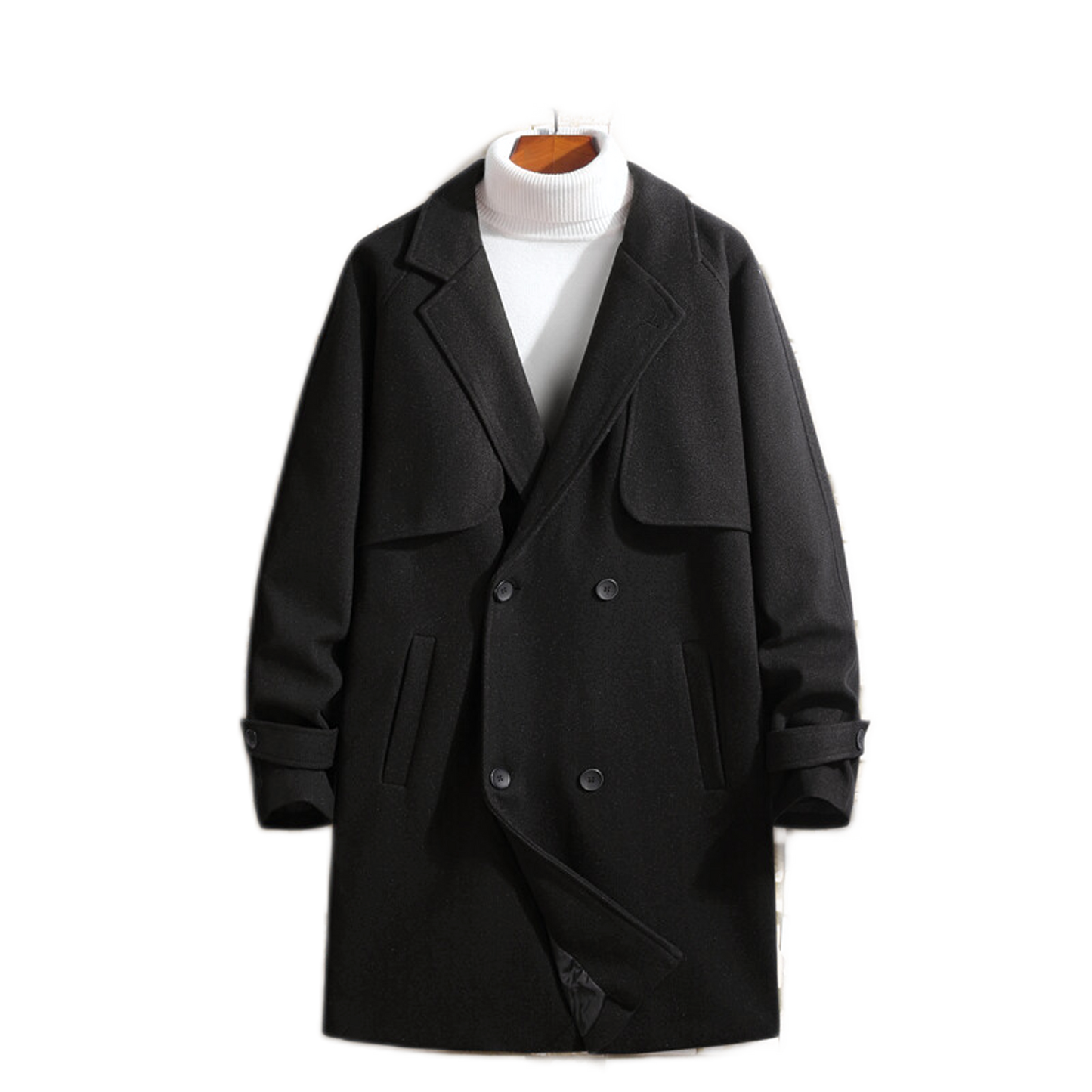 Chaqueta de lana hombre