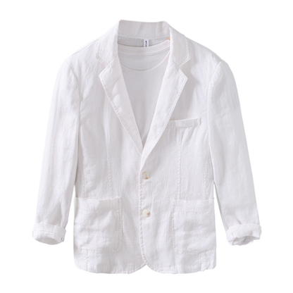 Chaqueta de lino hombre