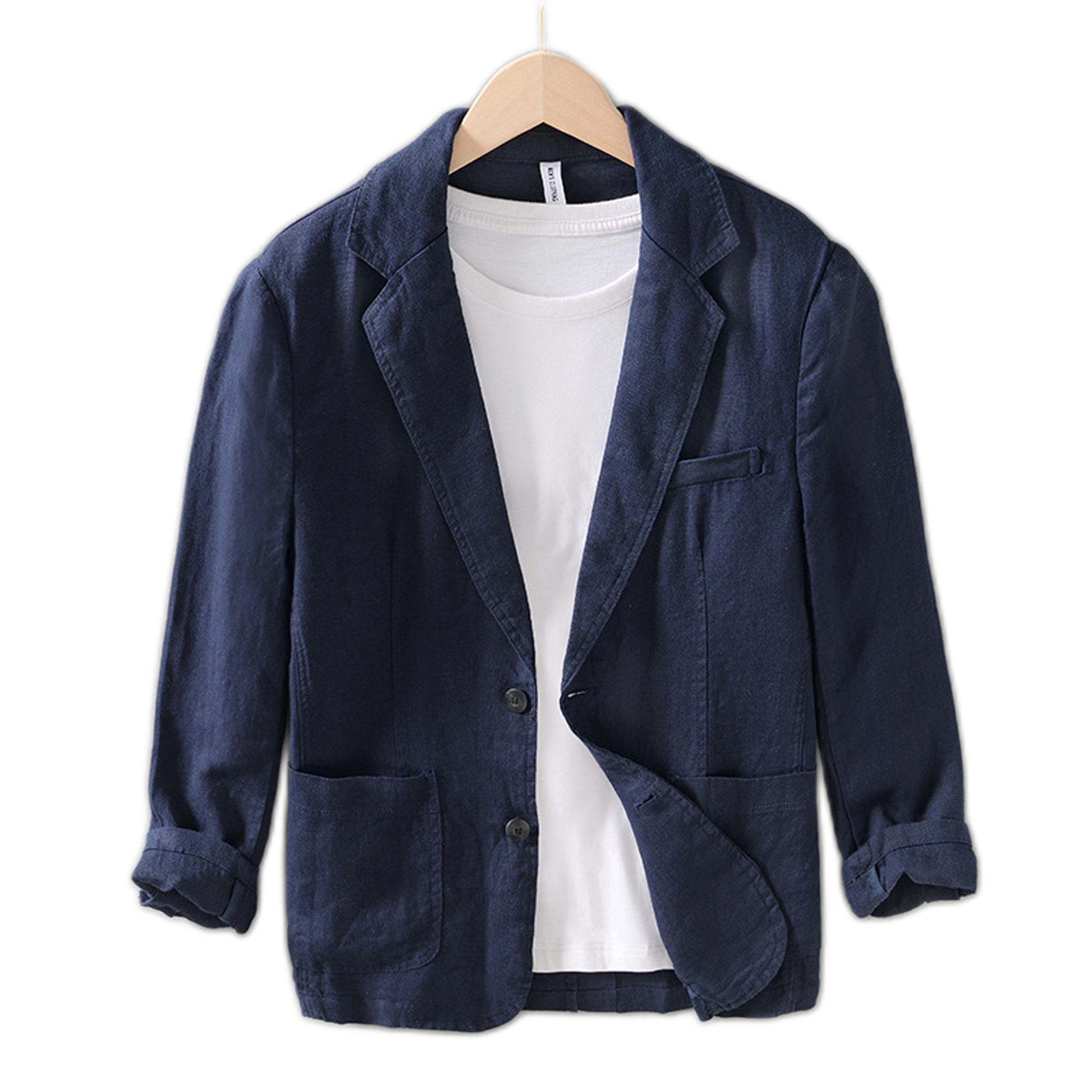Chaqueta de lino hombre