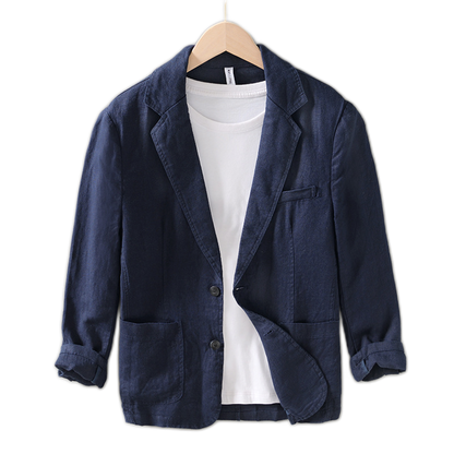 Chaqueta de lino hombre