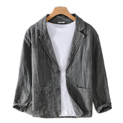 Camisa hombre color gris