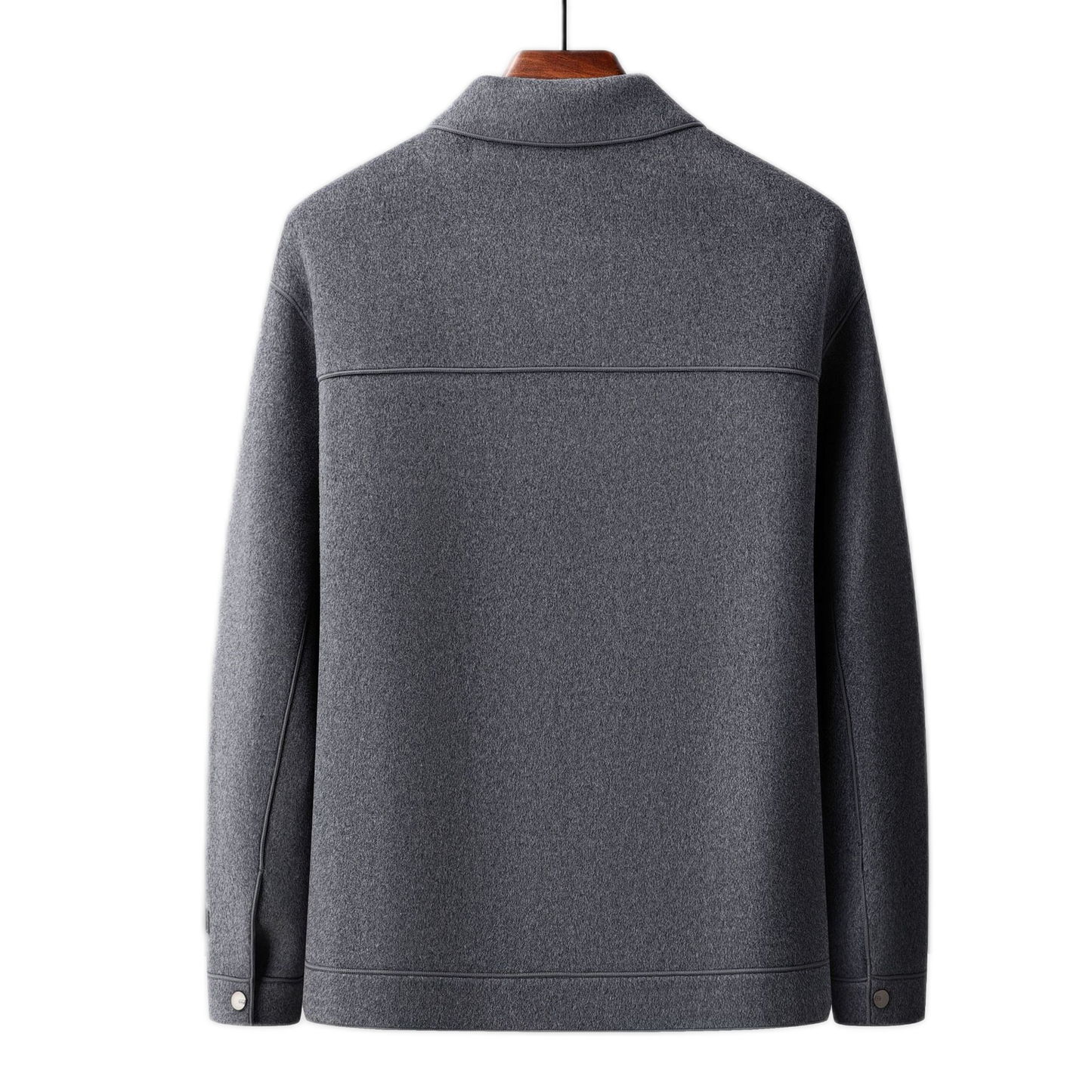 Chaqueta de lana hombre, cruzada