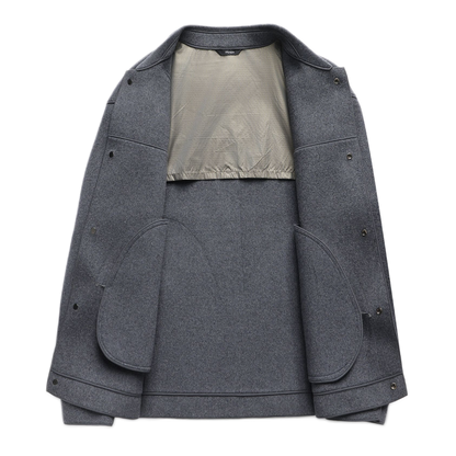 Chaqueta de lana hombre, cruzada
