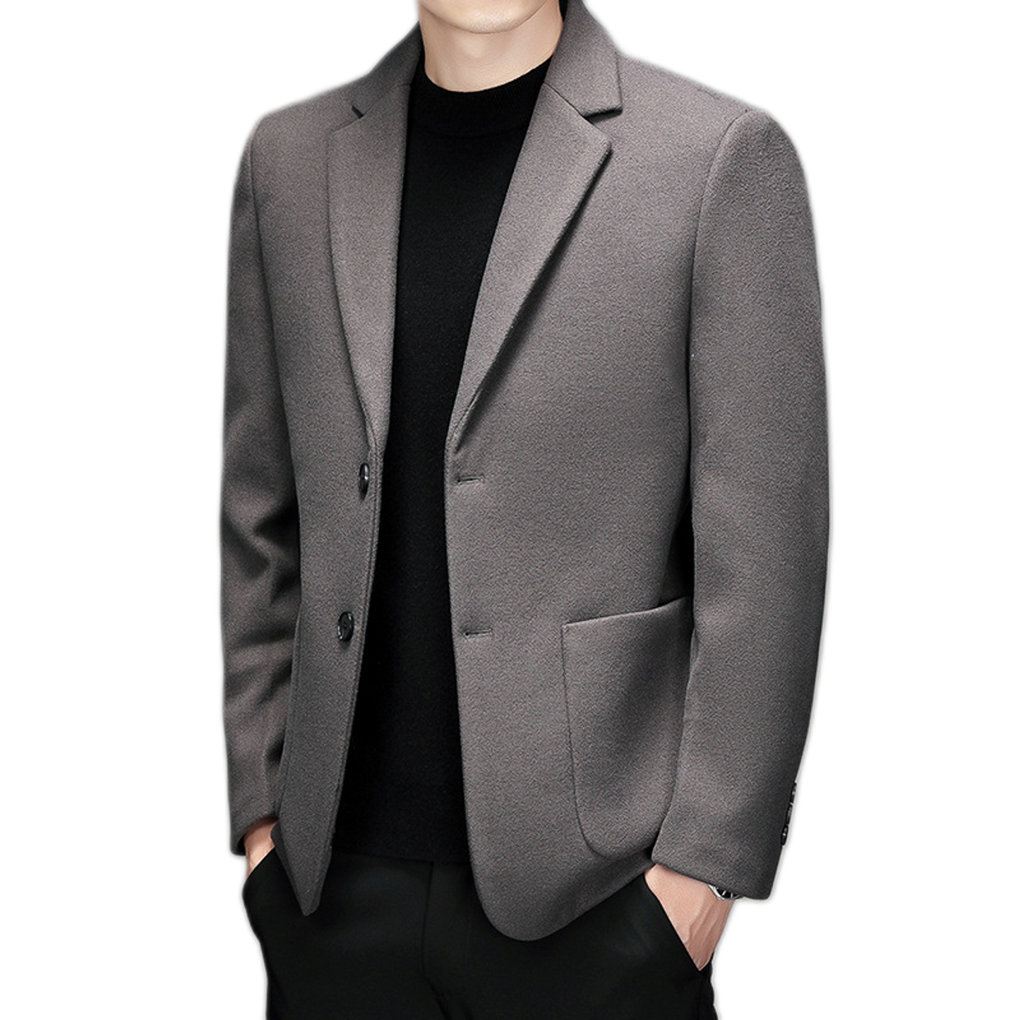 Blazer de lana hombre