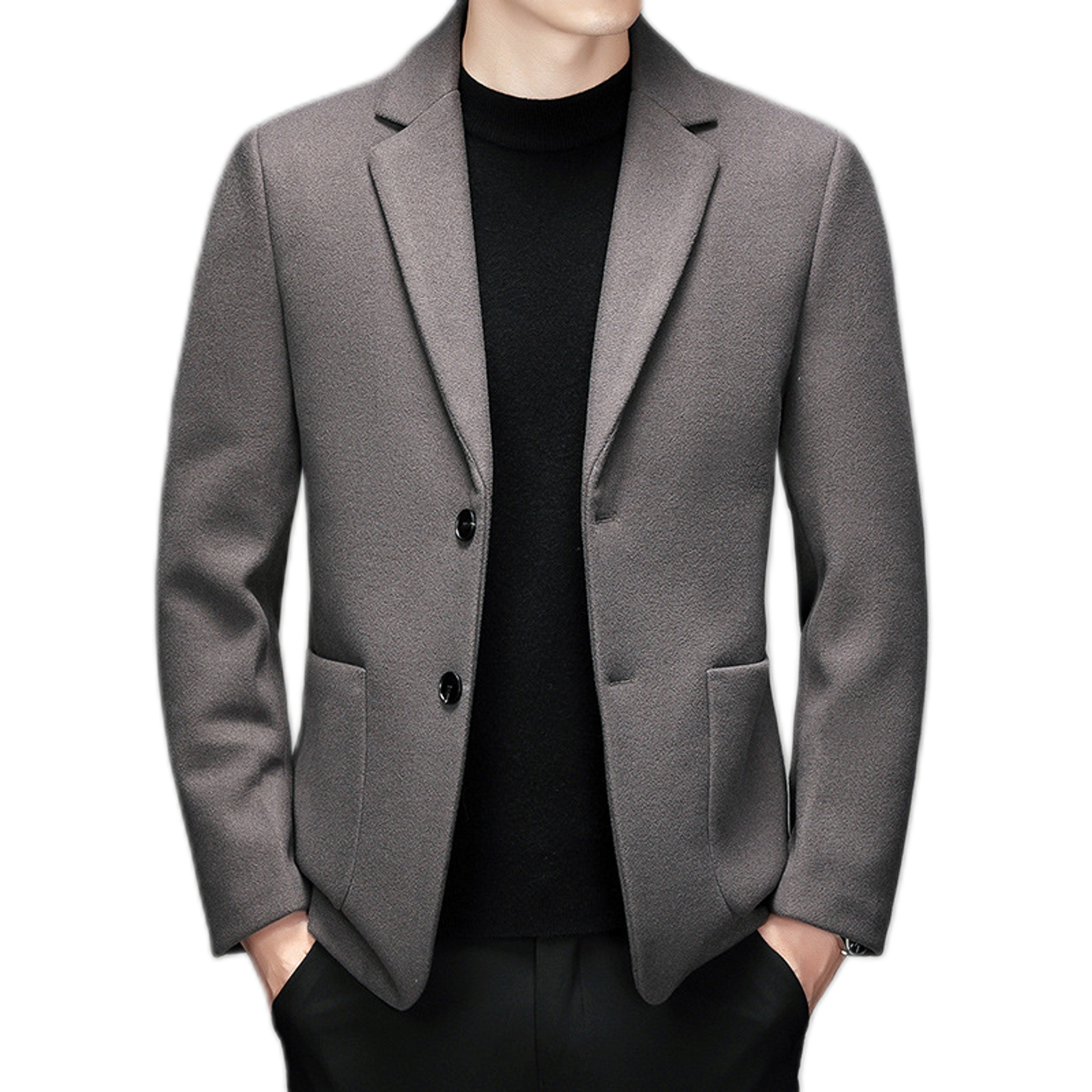 Blazer de lana hombre
