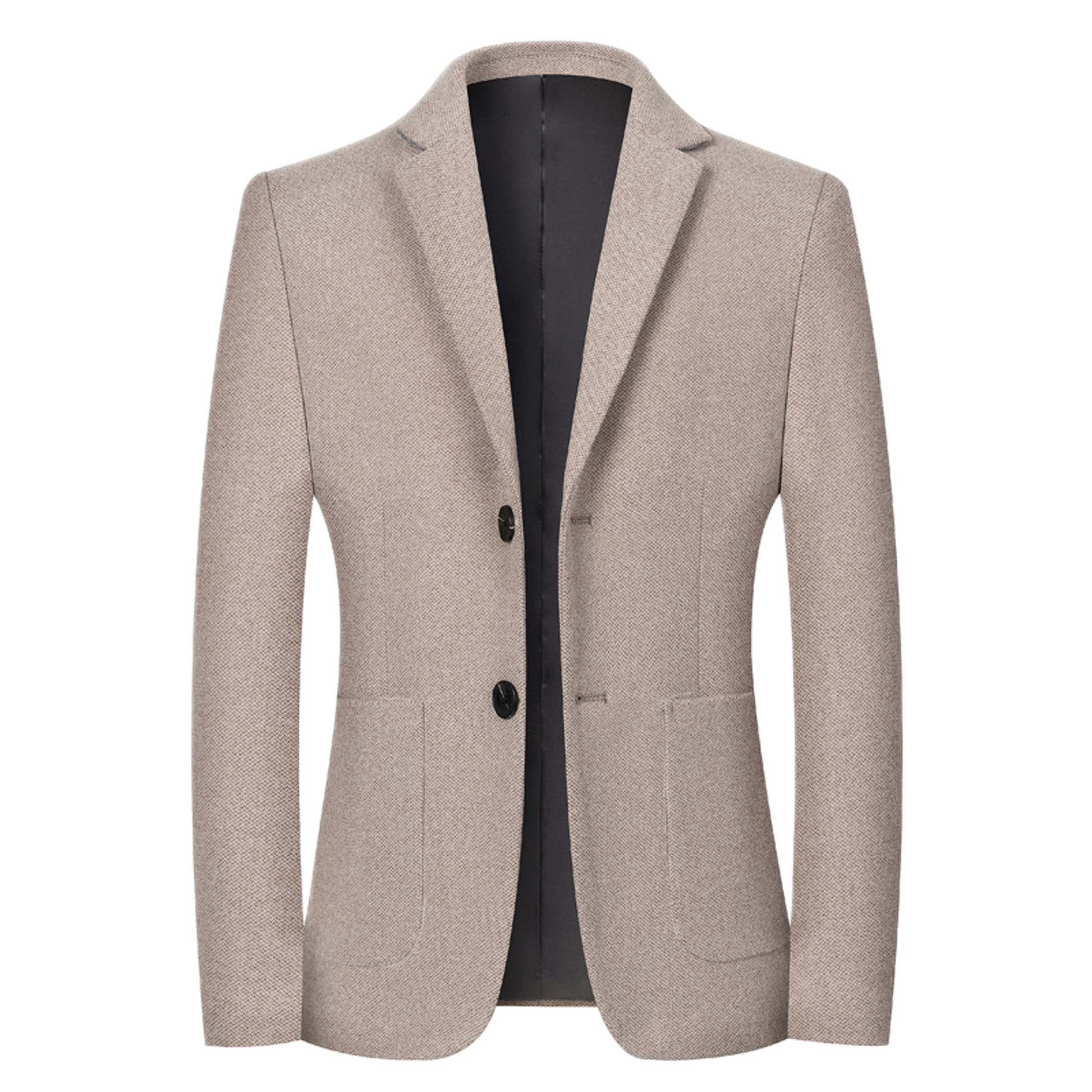 Blazer de algodón hombre color beige