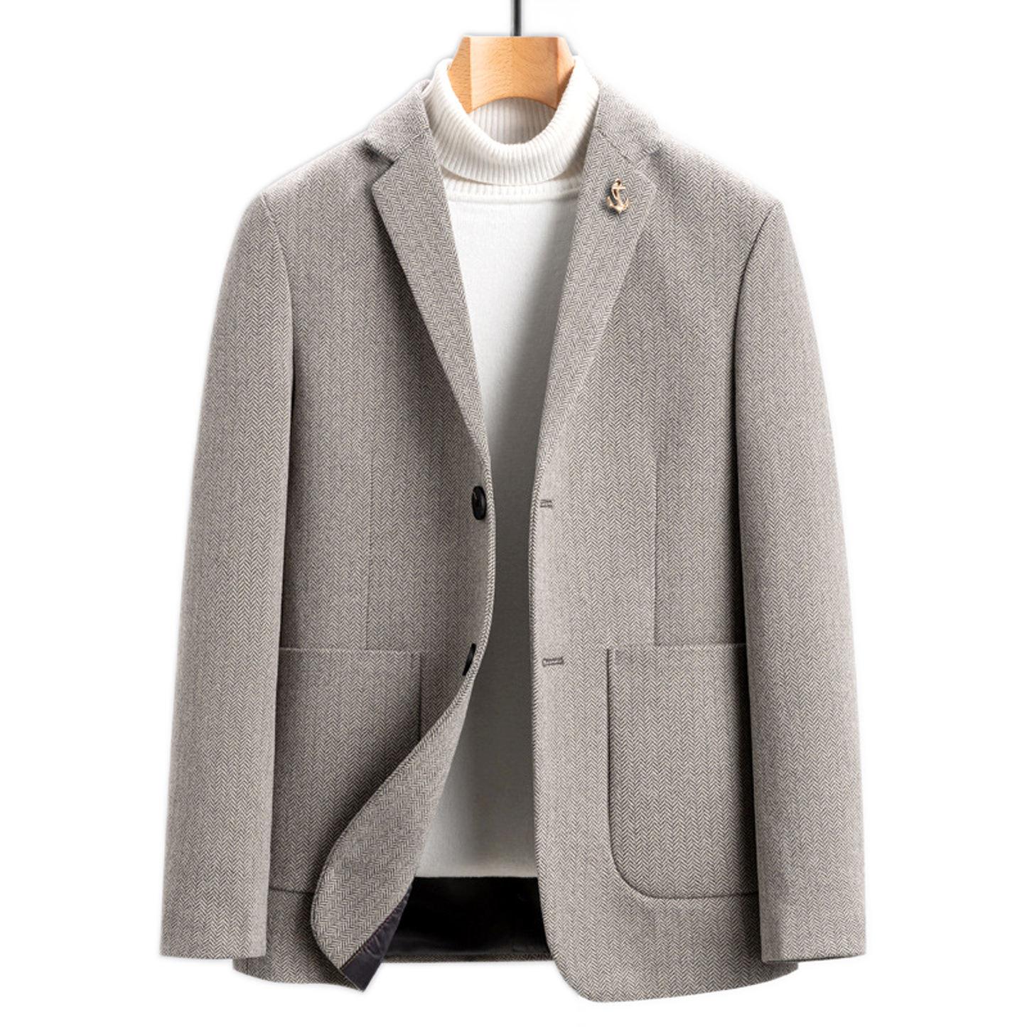 Blazer de algodón hombre