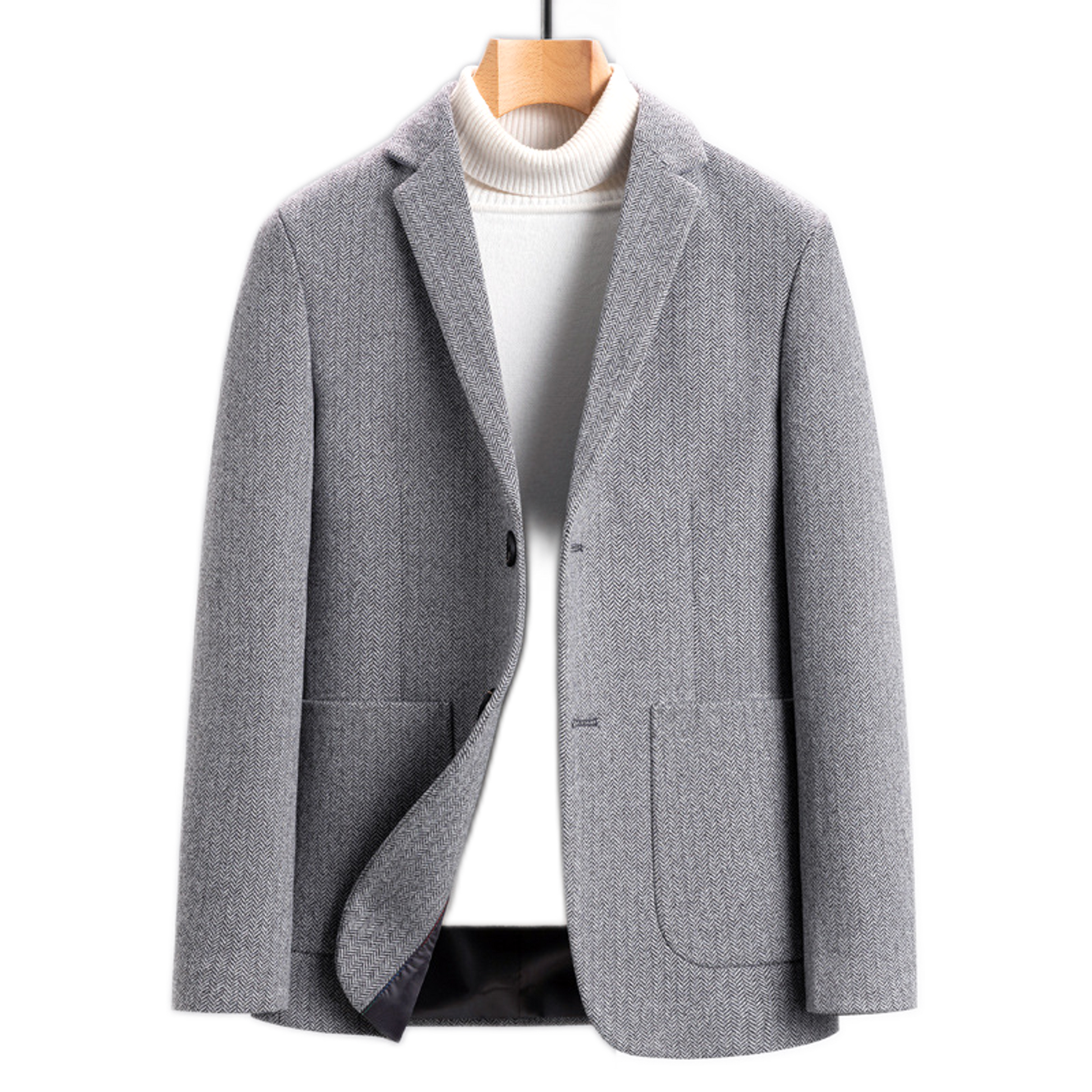 Blazer de algodón hombre
