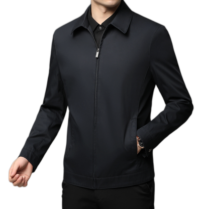 Blazer de algodón hombre, corte suelto