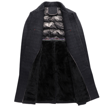 Chaqueta de lana hombre