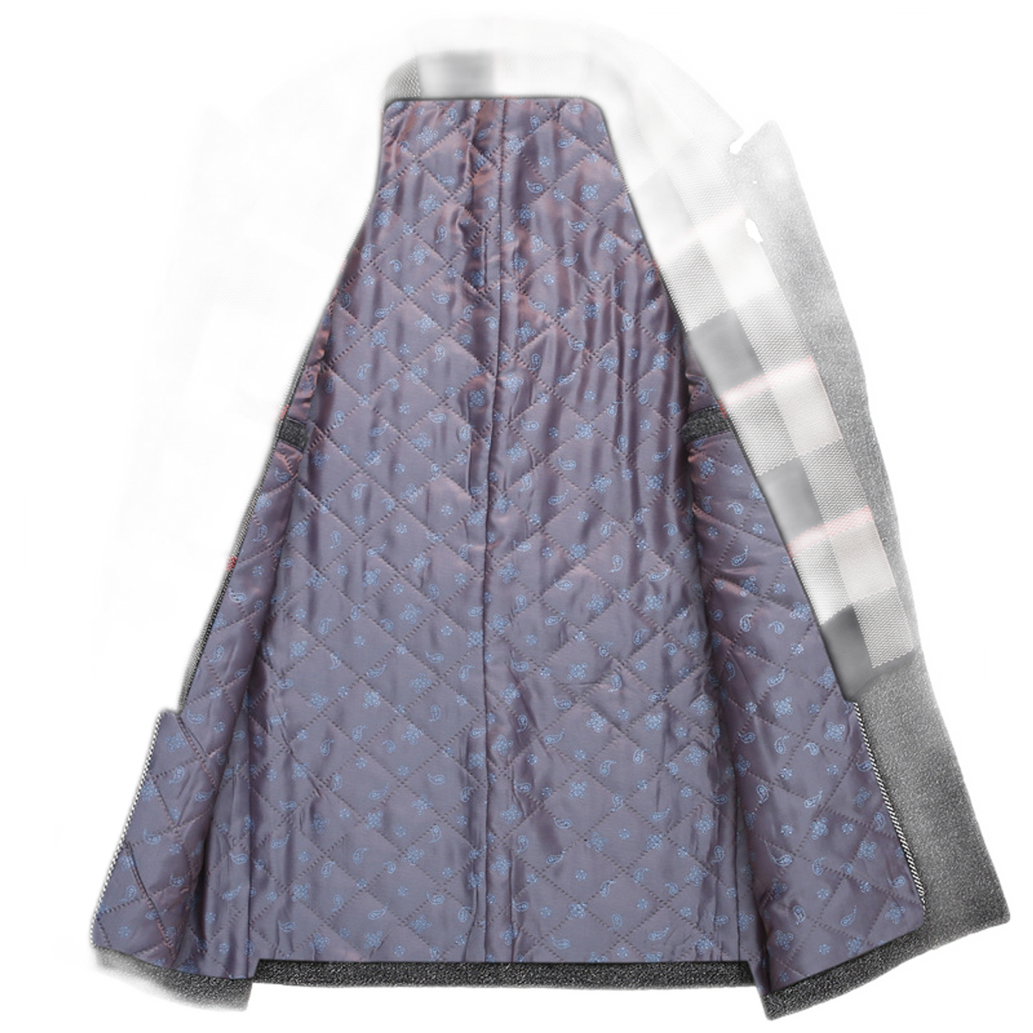 Chaqueta de lana hombre, acolchada