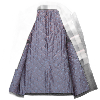 Chaqueta de lana hombre, acolchada
