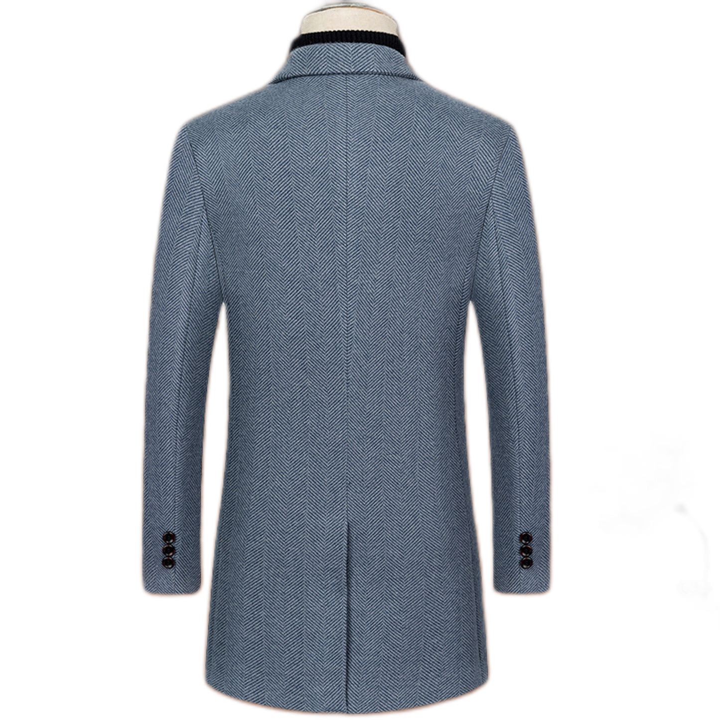 Chaqueta de cashmere hombre, corte slim