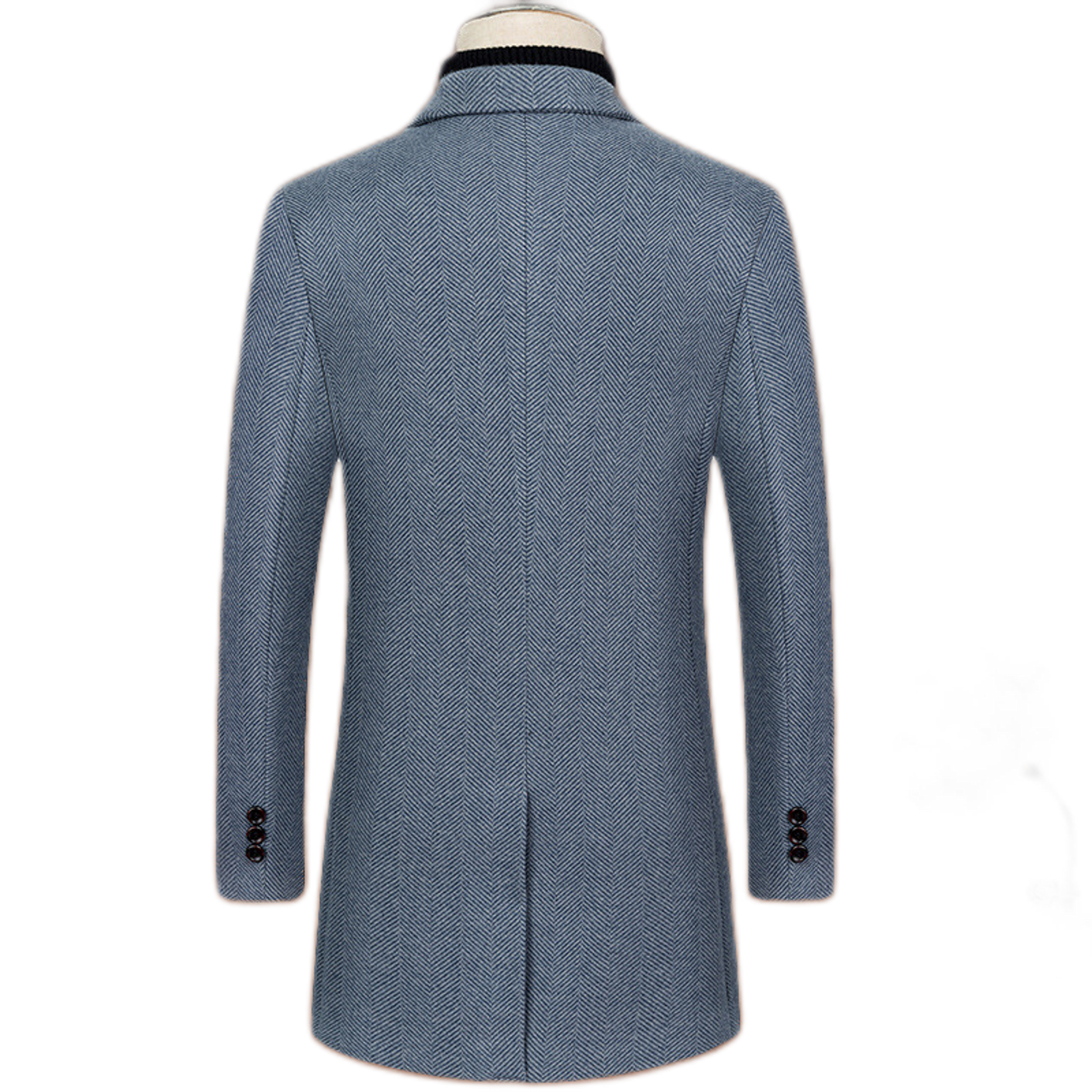 Chaqueta de cashmere hombre, corte slim