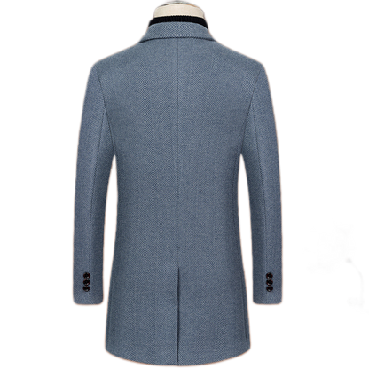 Chaqueta de cashmere hombre, corte slim