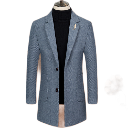 Chaqueta de cashmere hombre, corte slim