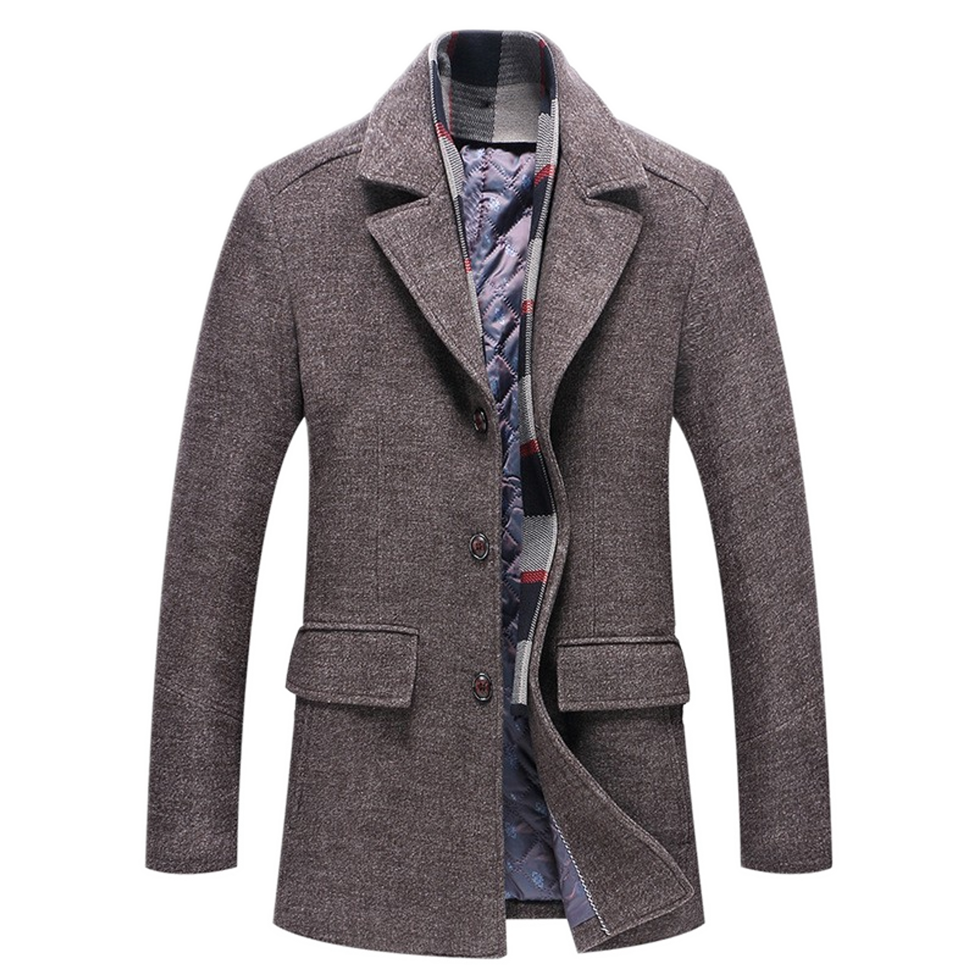 Chaqueta de lana hombre