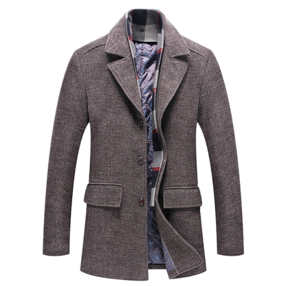 Chaqueta de lana hombre