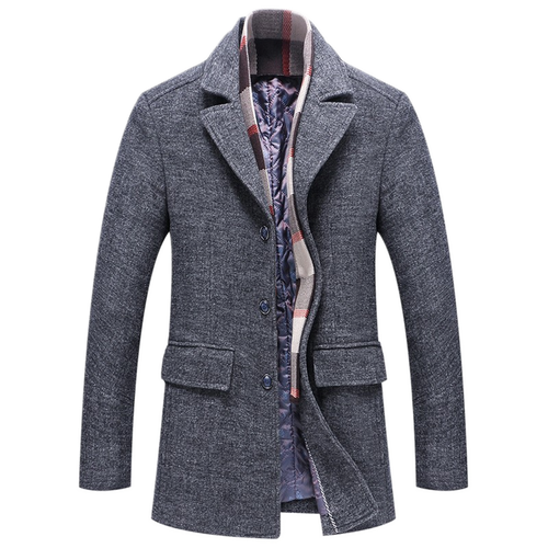 Chaqueta de lana hombre