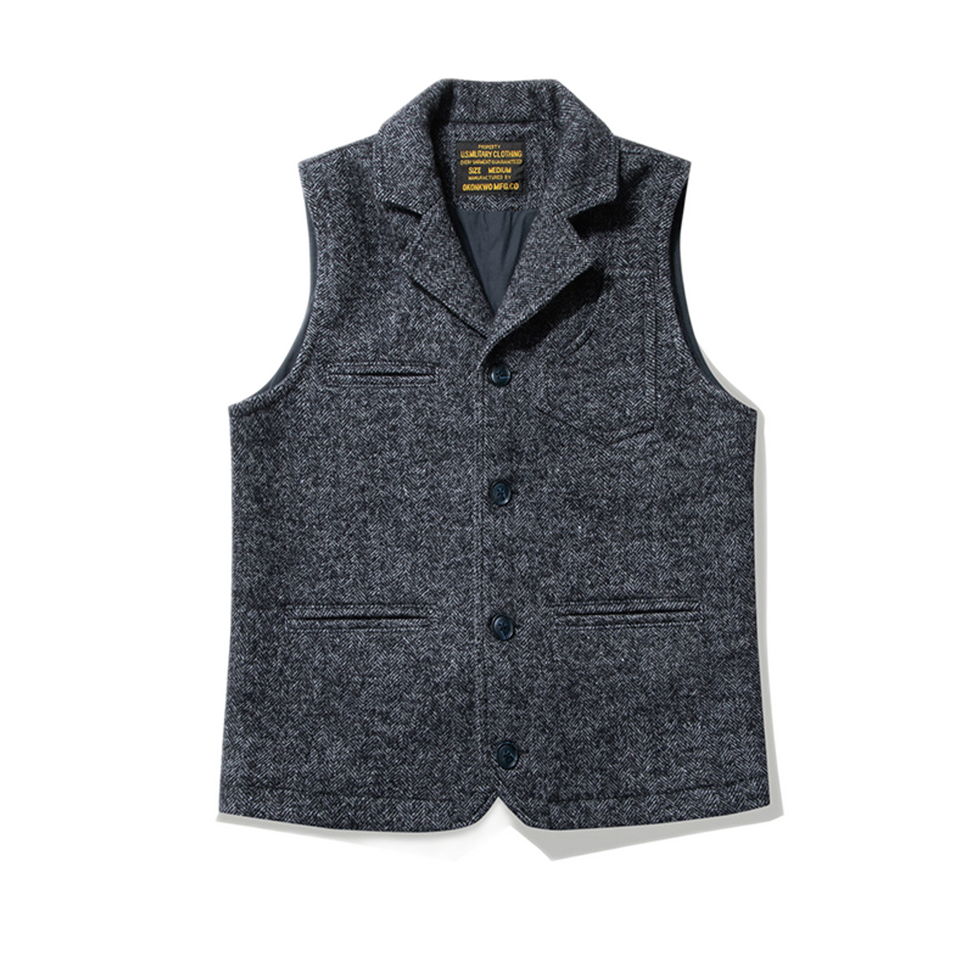 Chaqueta de lana hombre color gris