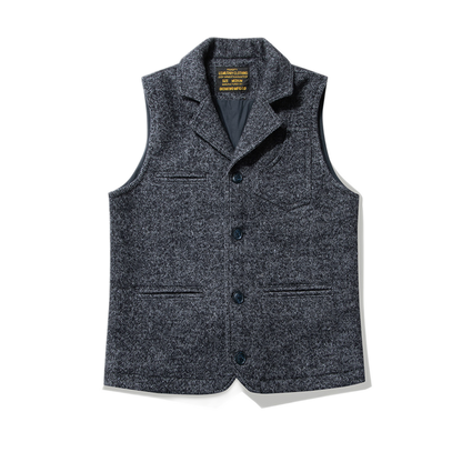 Chaqueta de lana hombre color gris