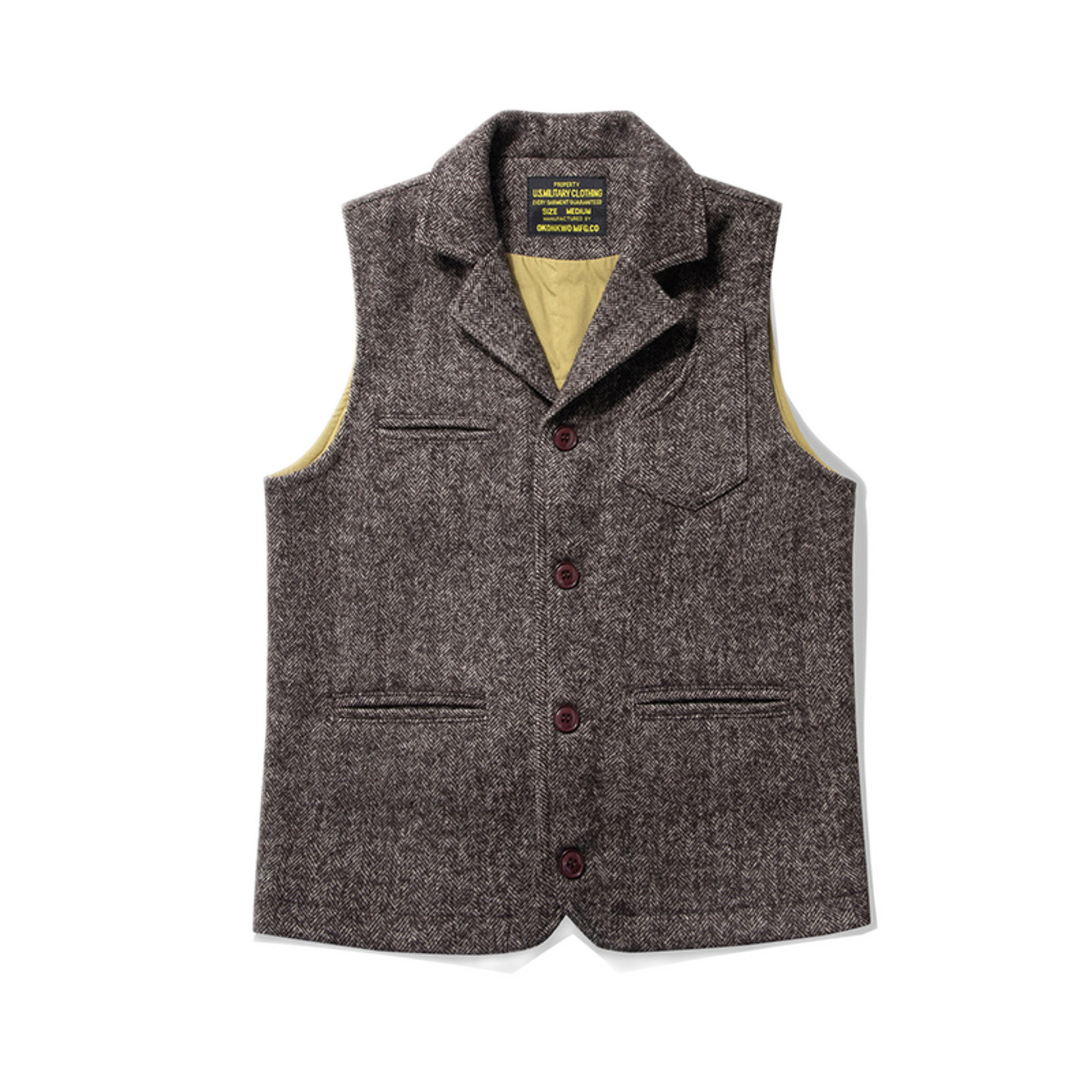 Chaqueta de lana hombre