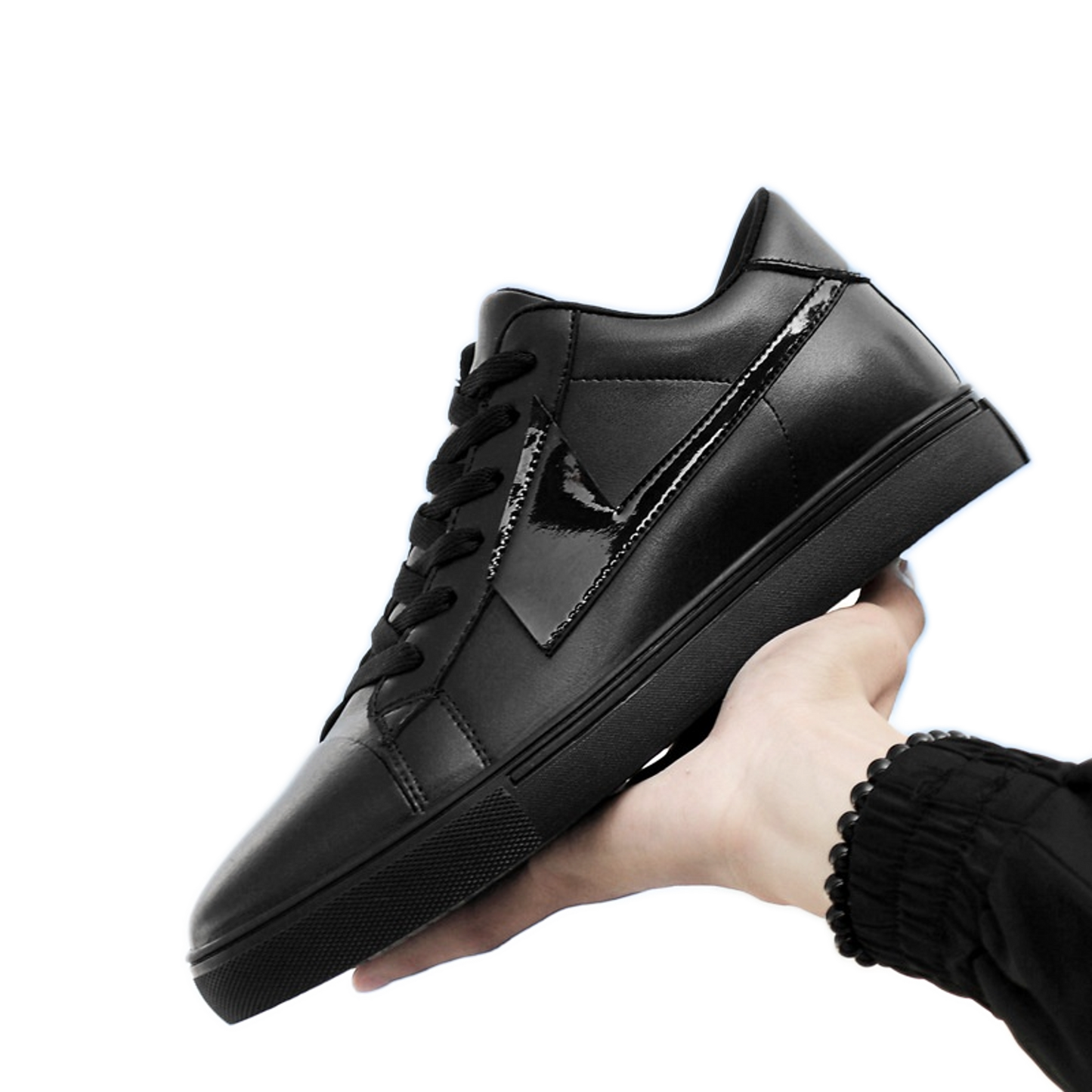 Zapato social de cuero hombre con alza interna