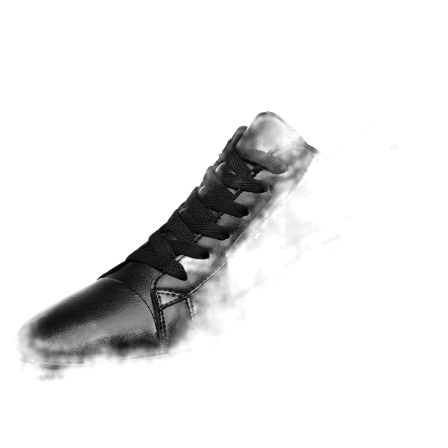Zapato social de cuero hombre color negro, alza de 6 cm