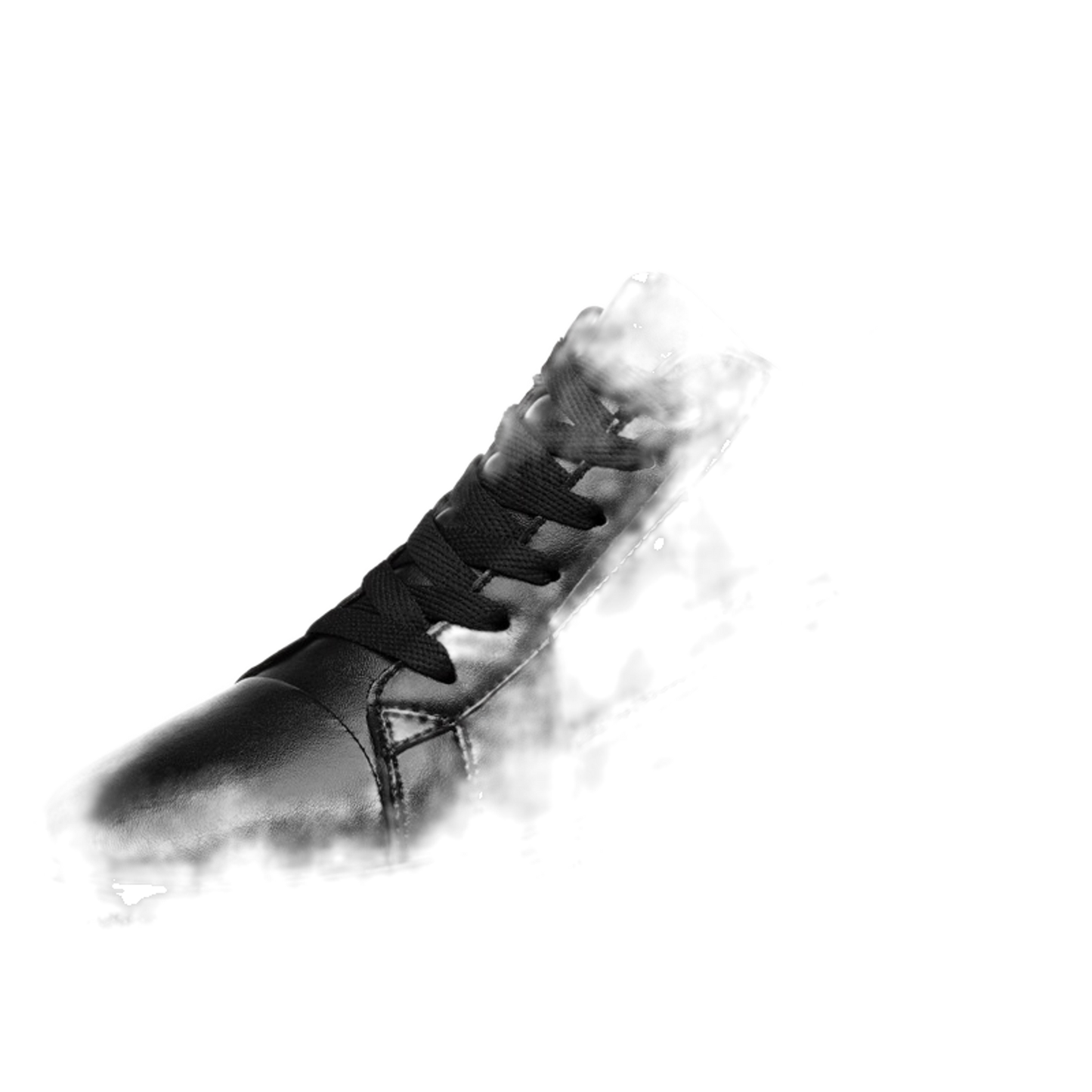 Zapato social de cuero hombre color negro, alza de 8 cm