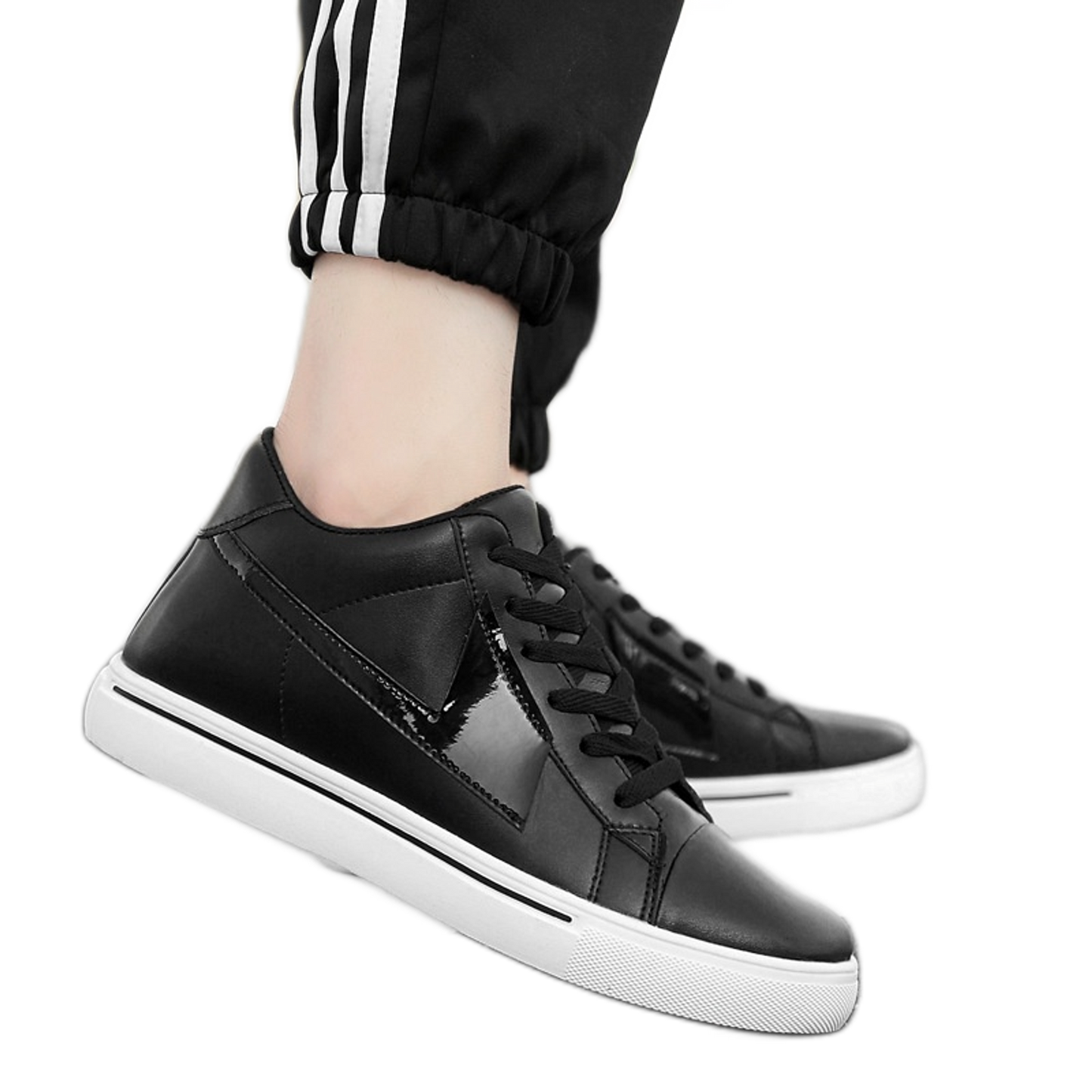 Zapato social de cuero hombre con alza interna