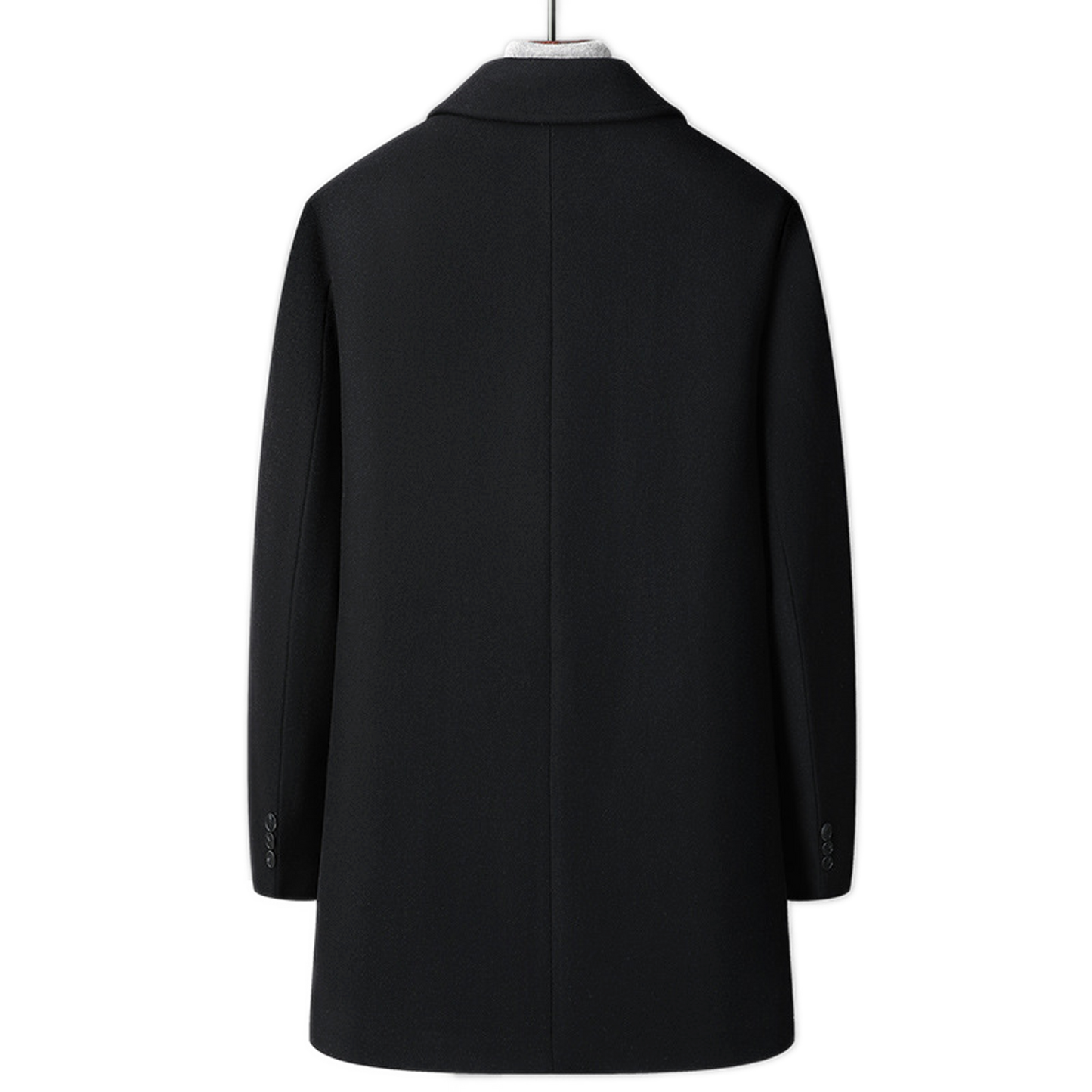 Chaqueta de lana hombre, reversible