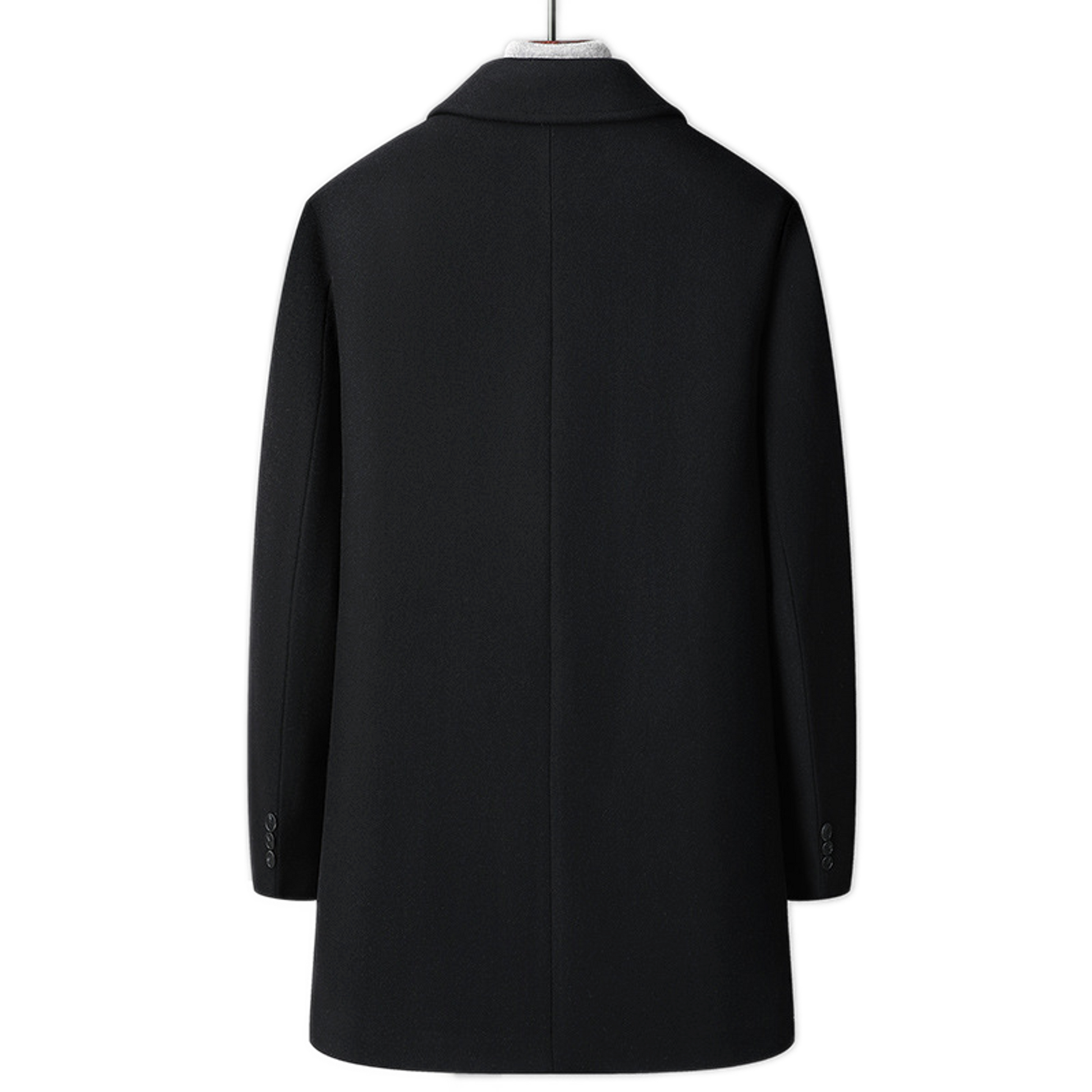 Chaqueta de lana hombre, reversible