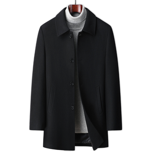 Chaqueta de lana hombre, reversible