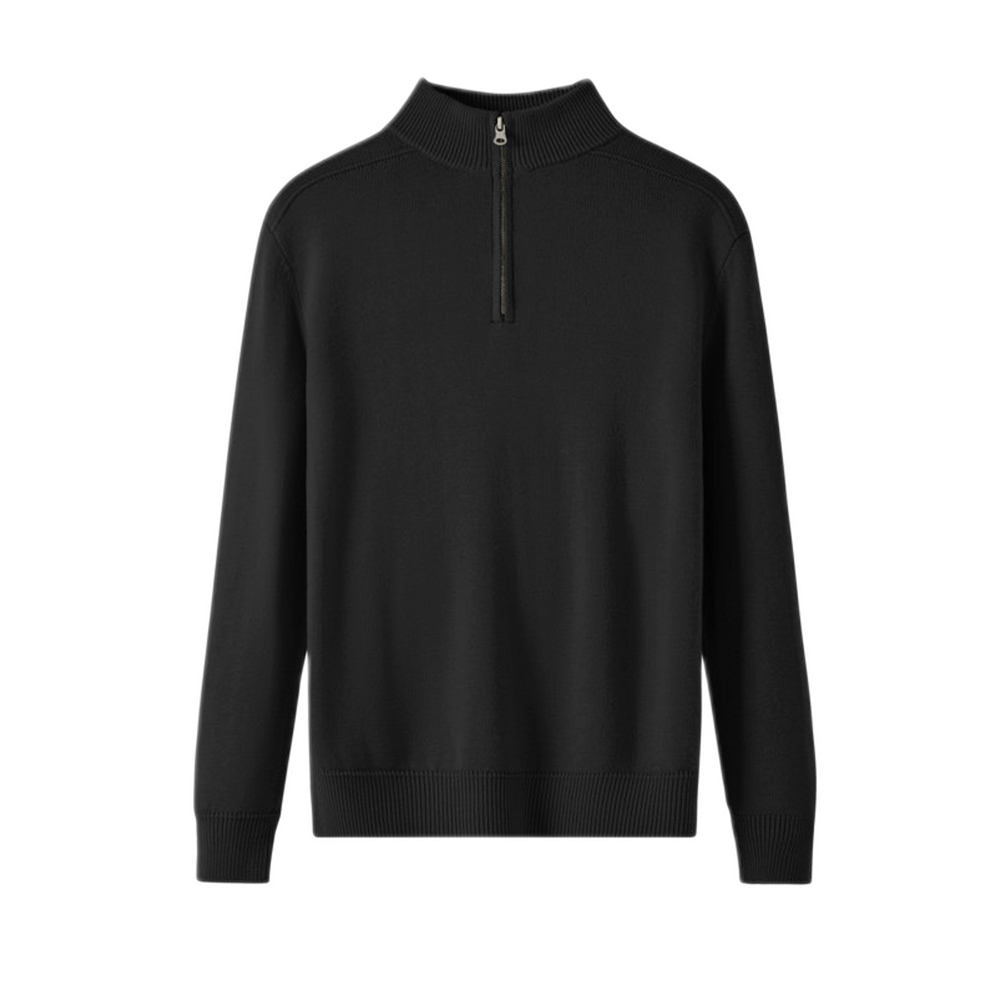 Sweater de lana hombre color negro