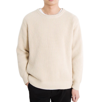 Sweater hombre color albaricoque