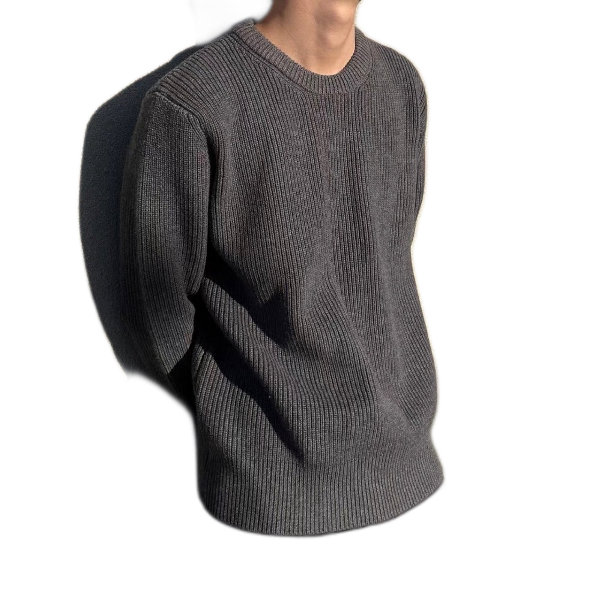 Sweater hombre color gris oscuro