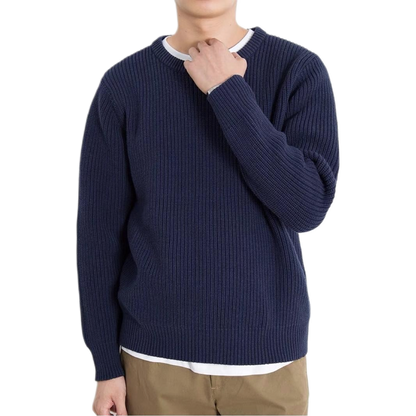 Sweater hombre color azul marino