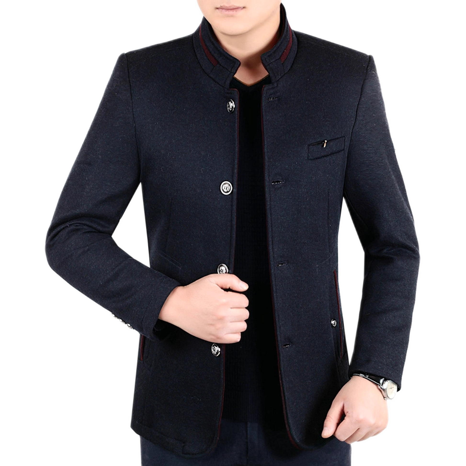 Chaqueta de lana hombre