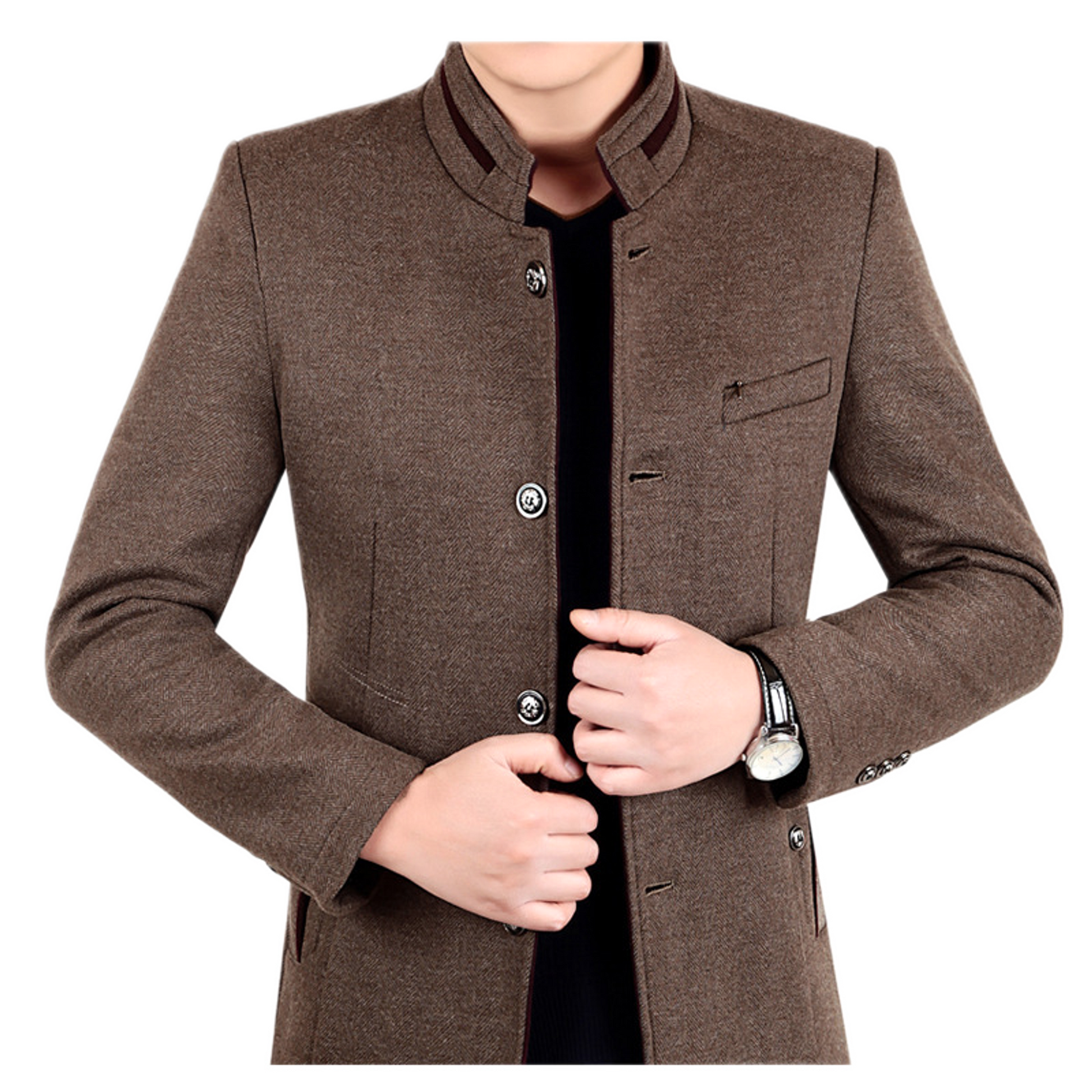 Chaqueta de lana hombre