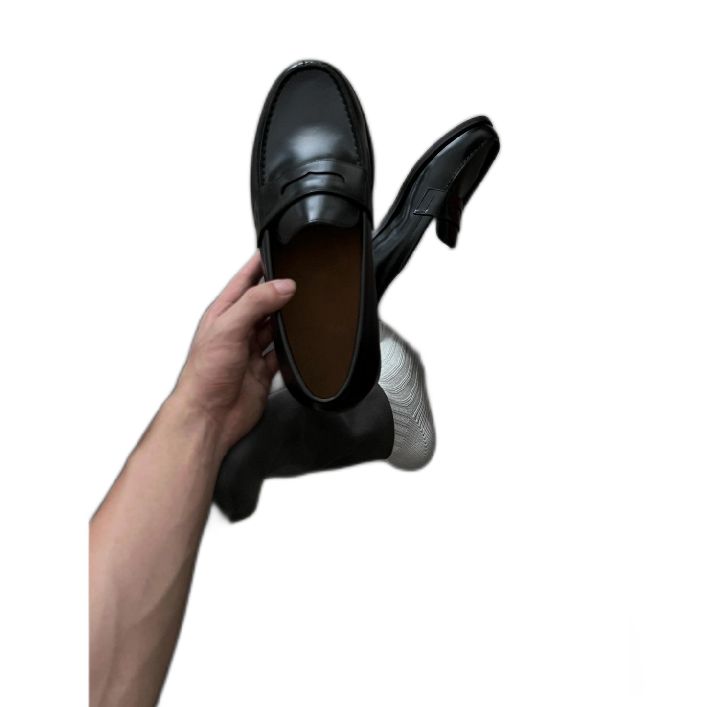 Zapato oxford estilo británico hombre color negro