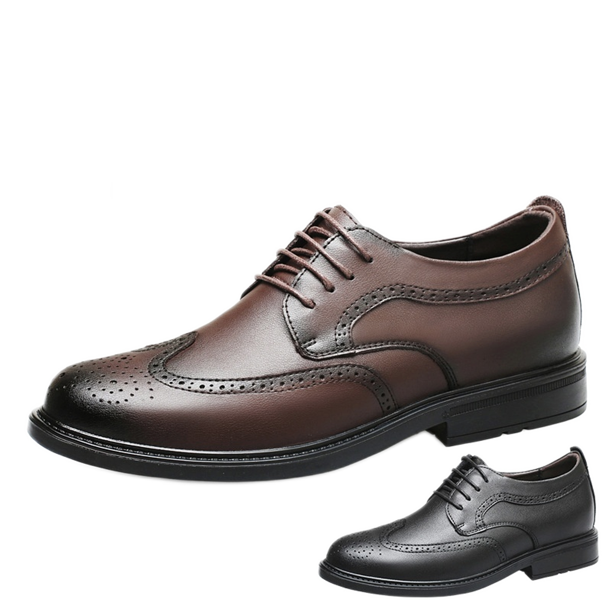 Zapato clásico de cuero hombre
