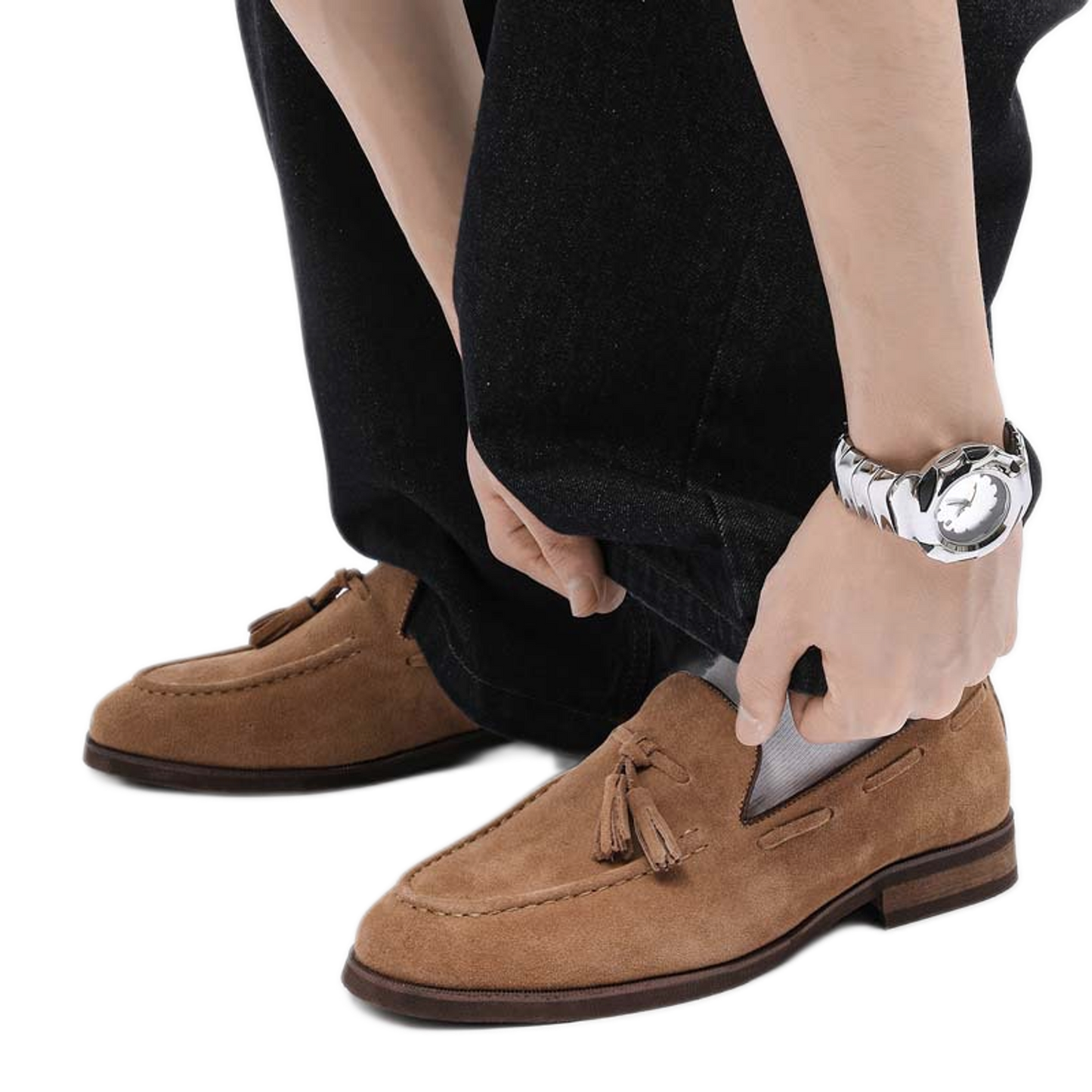 Zapato clásico de cuero hombre