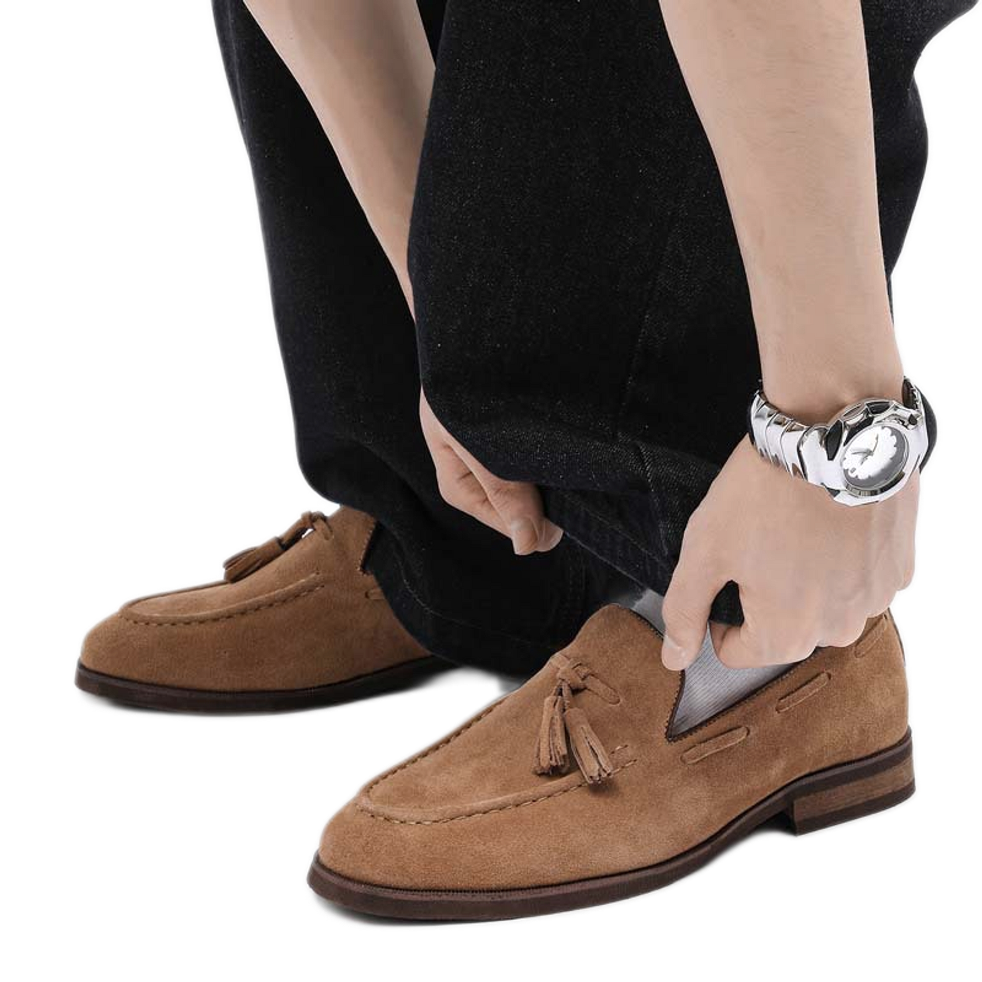 Zapato clásico de cuero hombre