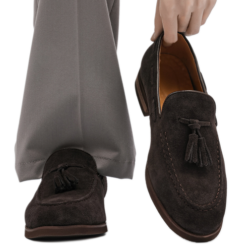 Zapato clásico de cuero hombre