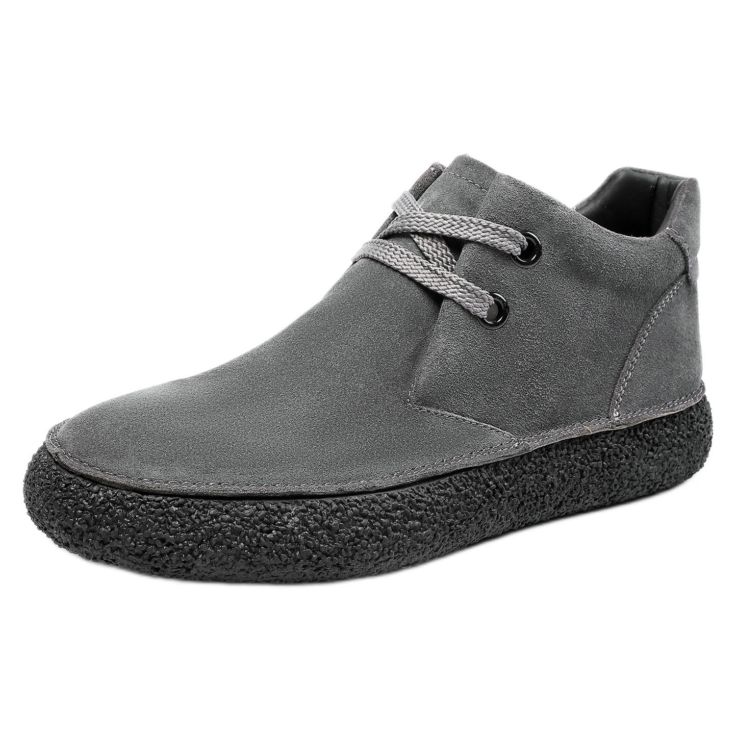 Zapato clásico de cuero hombre color gris
