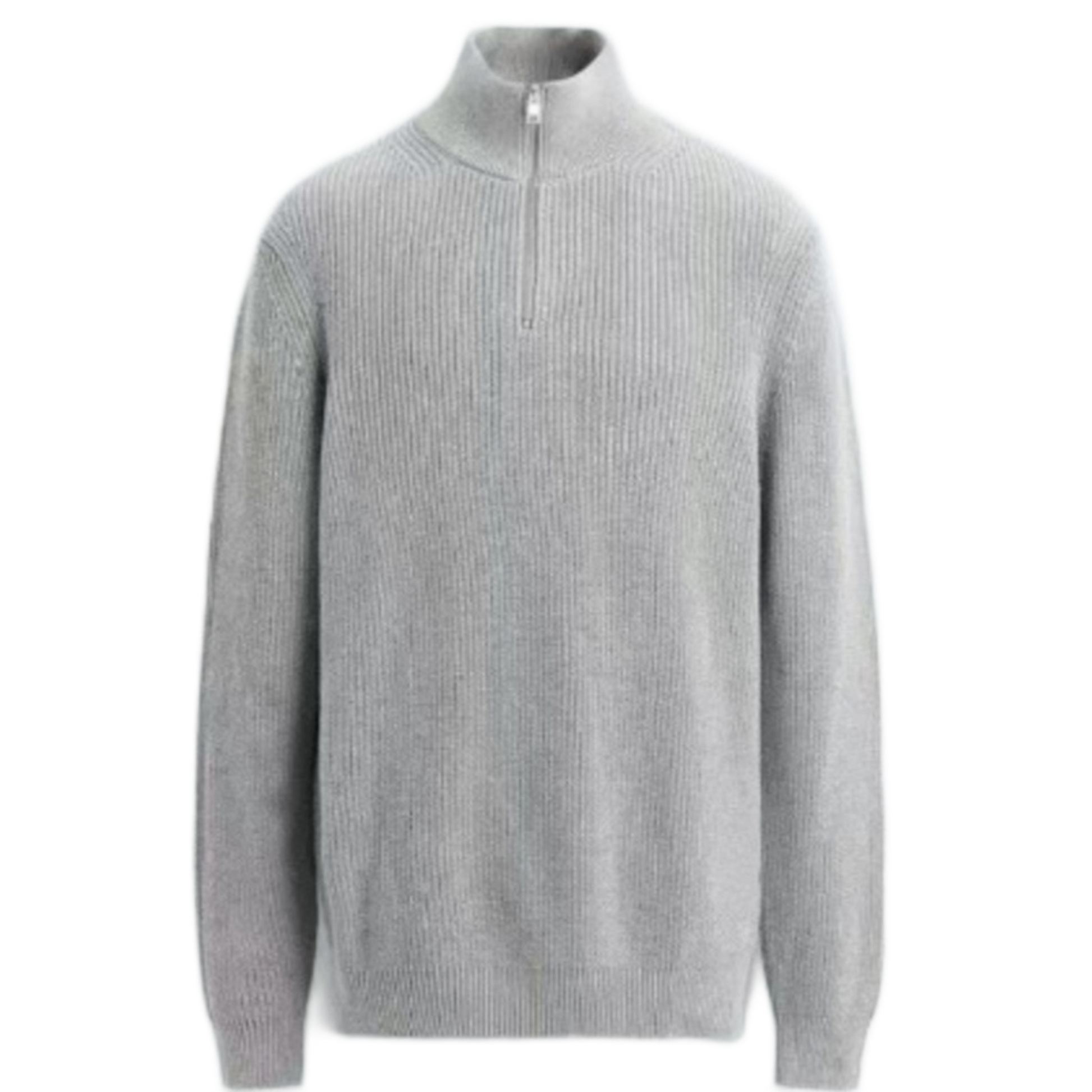 Sweater de algodón hombre, cuello alto