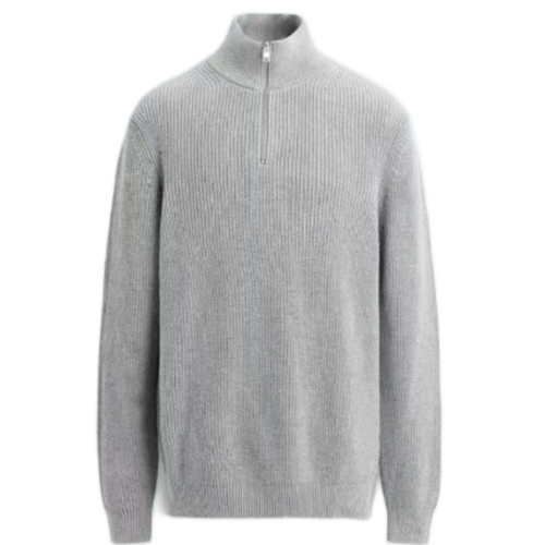 Sweater de algodón hombre, cuello alto