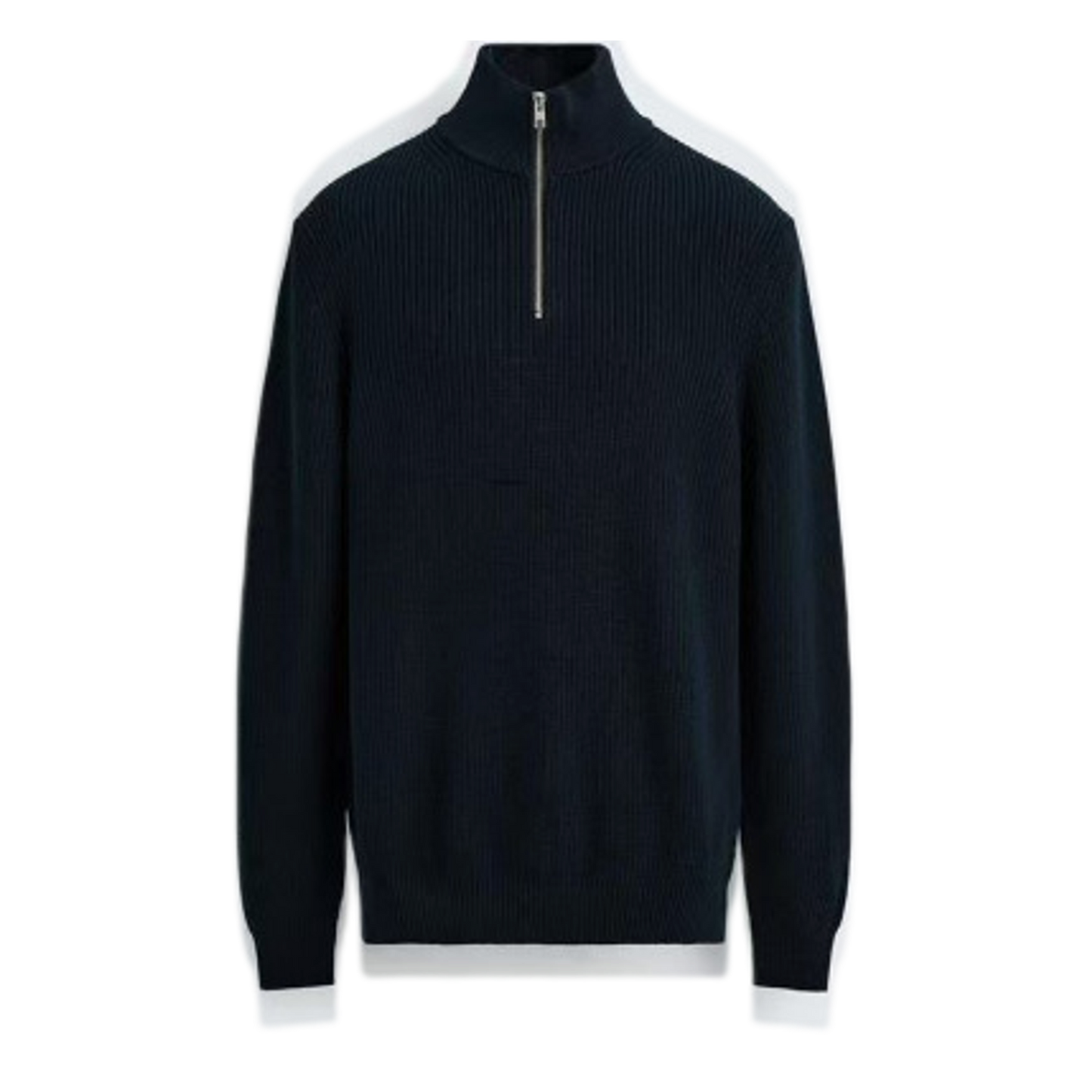 Sweater de algodón hombre color azul mar