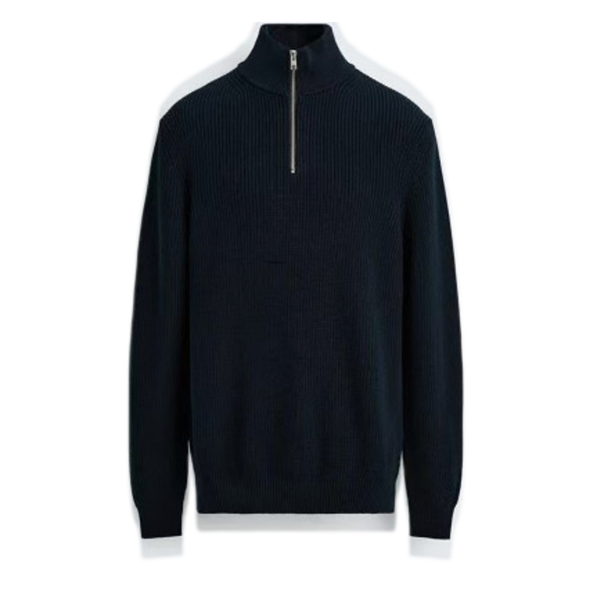 Sweater de algodón hombre color azul mar