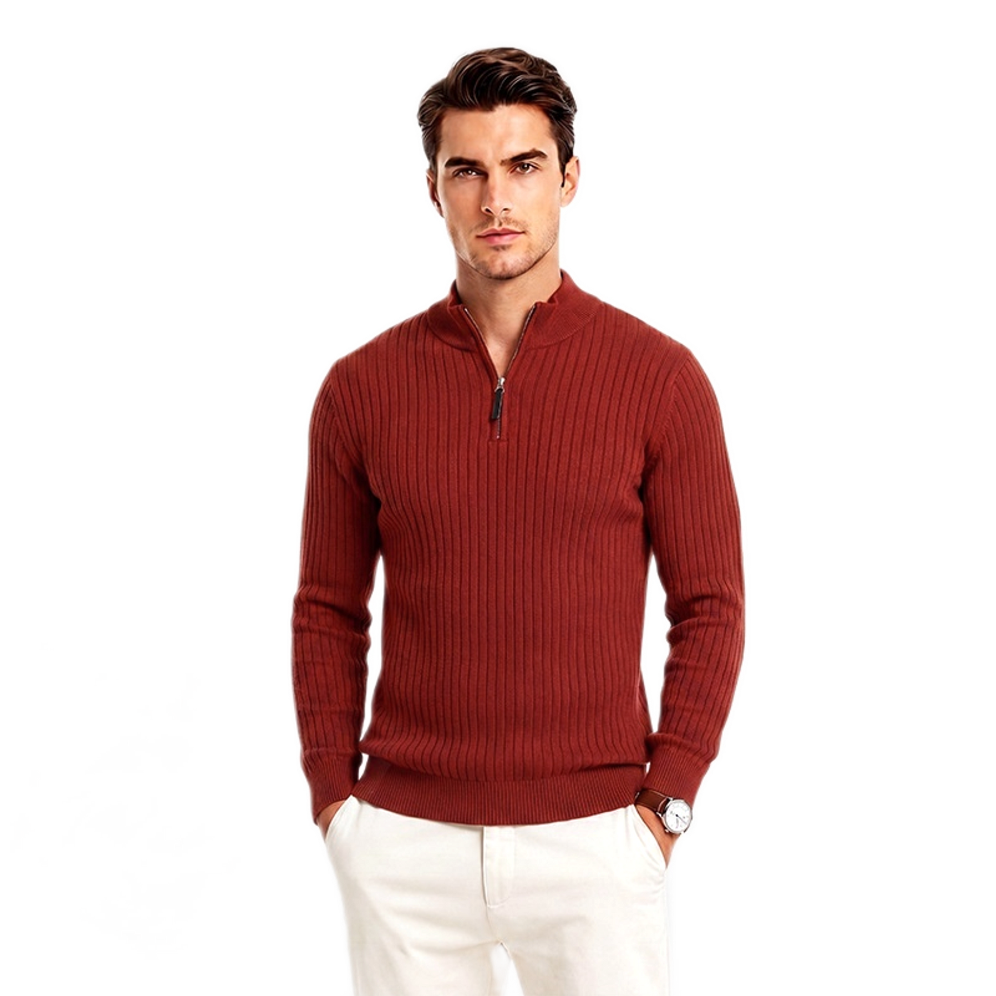 Sweater de lino hombre